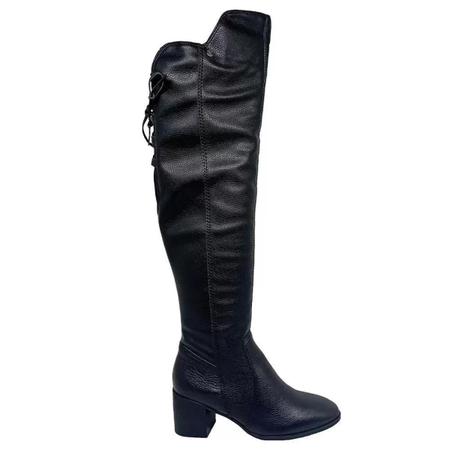 Bota over the knee couro hotsell bottero lapela