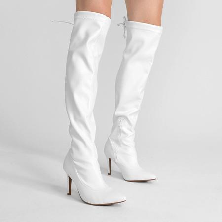 Bota feminina over the hotsell knee salto alto vizzano
