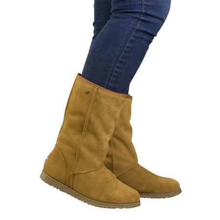 Bota para Neve e Frio Australian Tipo Ugg Toda Forrada e Couro