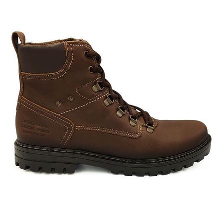 Coturno masculino marrom sales
