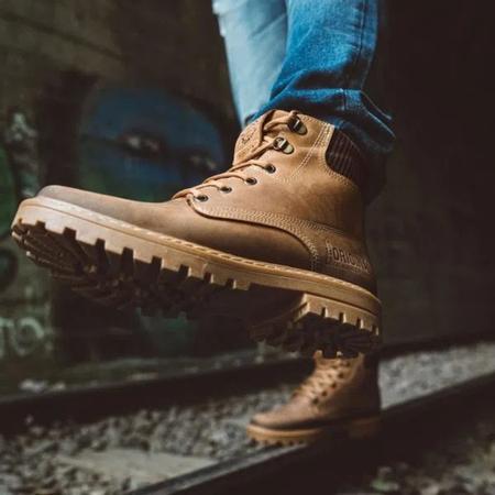 Imagem de Bota Pegada Masculina Em Couro Latego Ref: 18150201