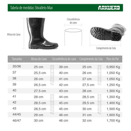 Bota Rubber 1600 em Couro Legítimo