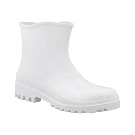 Imagem de Bota Pvc Bracol Cano Curto Branca Ca 37456 (46) Com Forro