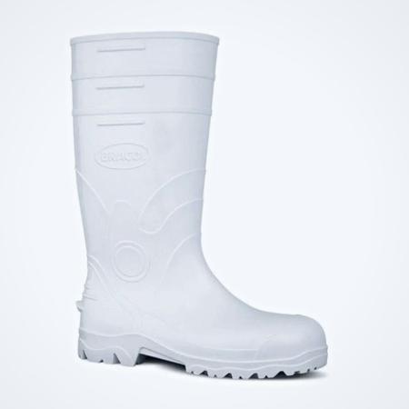 Imagem de Bota Pvc Cano Longo 38,5cm Branca N.33 Bracol