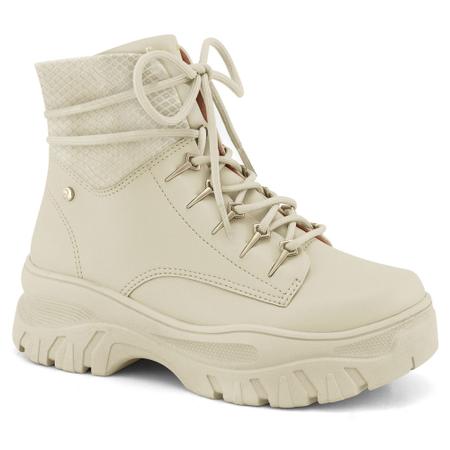 Bota ramarim feminina coturno platform 23-86131 Imagem de Bota ramarim feminina coturno platform 23-86131