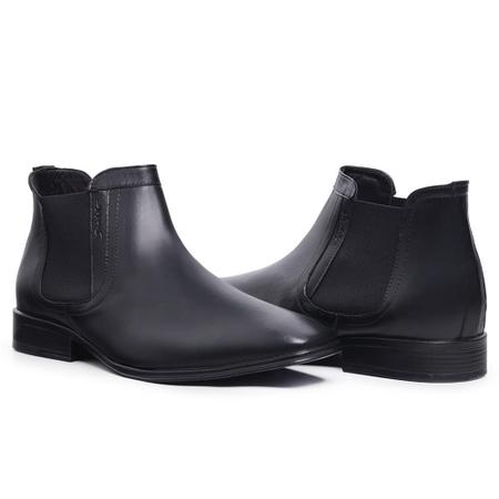 Bota social hotsell bico fino