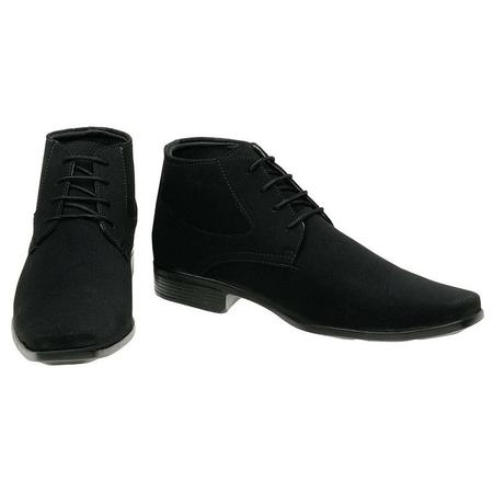 Bota Social Casual Masculino Bico Quadrado Sport Fino 1090 - CWB Imagem de Bota Social Casual Masculino Bico Quadrado Sport Fino 1090