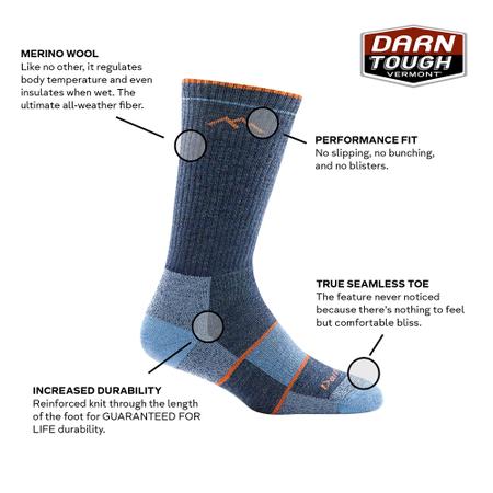 Imagem de Bota Socks Darn Tough Hiker Midweight 1908-F-A014-05