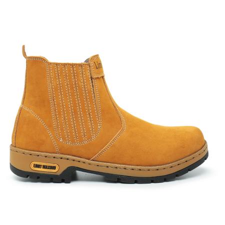 Bota Tênis Masculino Couro Nobuck Original Natural Agropecuária Casual  Resistente Qualidade - JVClay - Bota Masculina - Magazine Luiza