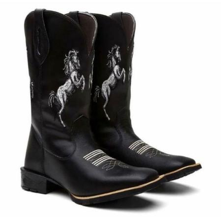 Bota Texana Country Cavalo - texas boots Imagem de Bota Texana Country Cavalo