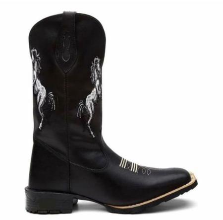 Bota Texana Country Cavalo - texas boots Imagem de Bota Texana Country Cavalo
