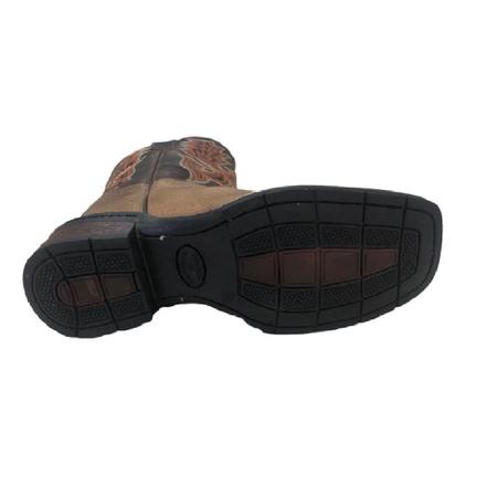 Bota Texana Masculina Cano Longo Assis 704 Bico Quadrado Imagem de Bota Texana Masculina Cano Longo Assis 704 Bico Quadrado