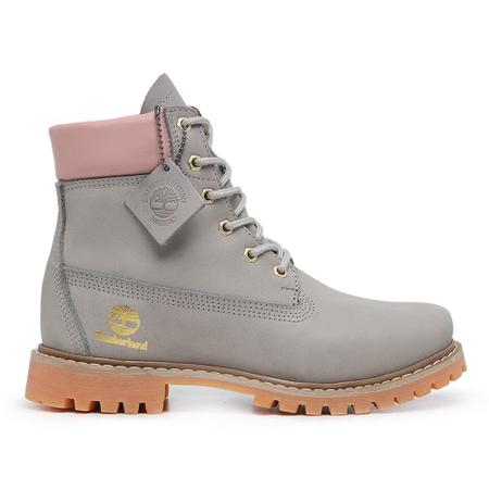 Bota timberland hot sale rosa feminina