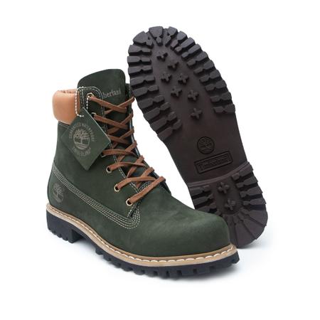Bota Timberland Verde Green Boot Bota Esportiva Magazine Luiza