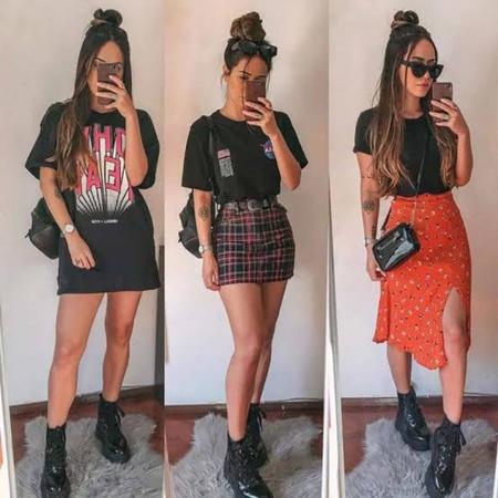 Short com bota tratorada 2025