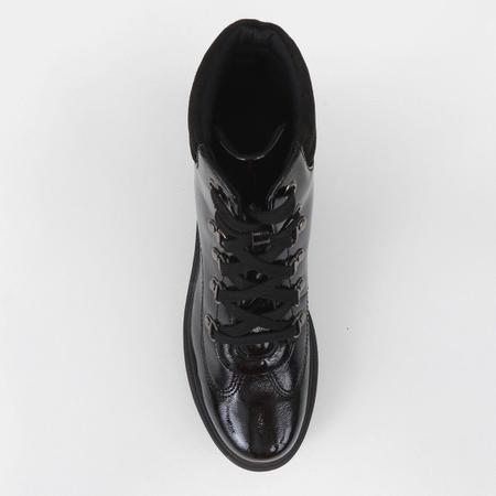 Bota Tratorada Mooncity Coturno Cano M dio Feminina Bota