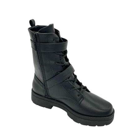 Bota vizzano napa floather com fivelas Imagem de Bota vizzano napa floather com fivelas