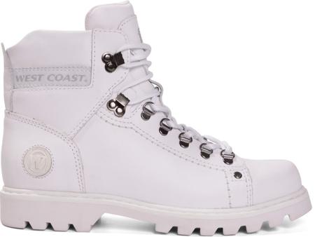 Bota masculina branca store west coast