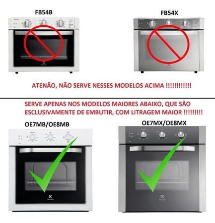 Imagem de Botão Inox Forno Elétrico Electrolux Oe7mx Oe8mx Og8mx