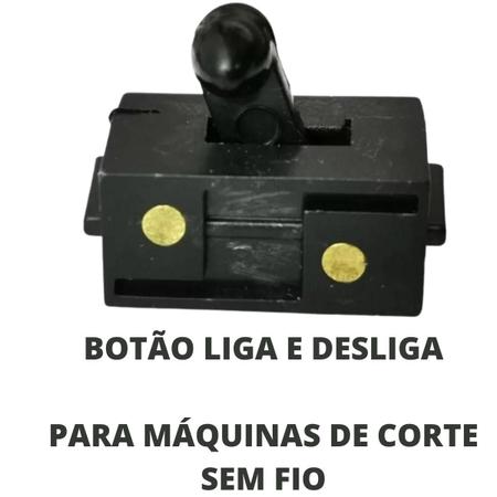 Imagem de Botão Kemei Liga E Desliga P/ Máquina De Corte Sem Fio TOP!!