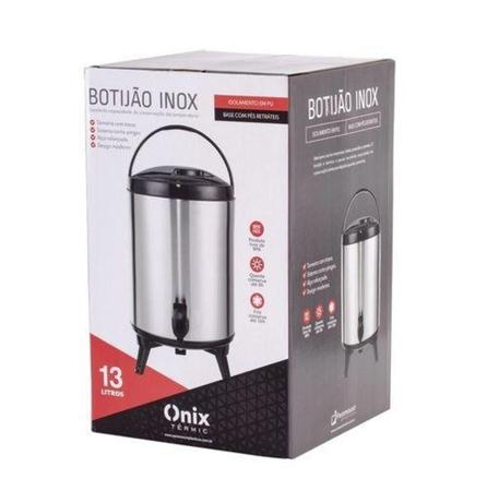 Botijão garrafão térmico inox 13 litros paramount - 1259 Imagem de Botijão garrafão térmico inox 13 litros paramount - 1259