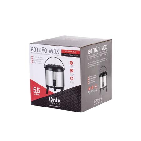 Botijão inox 5,5 litros paramount Imagem de Botijão inox 5,5 litros paramount