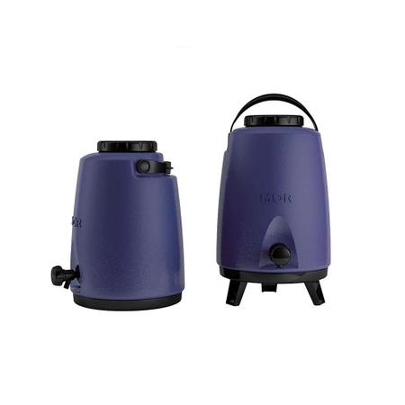 Botijão termico Coffe Break 9,0L Azul Mor Imagem de Botijão termico Coffe Break 9,0L Azul Mor