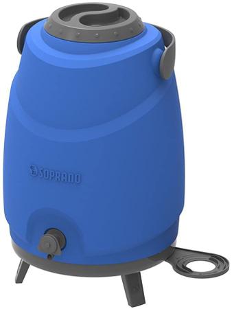 Botijão Térmico com Porta Copos Aspen 12LT Azul Soprano Imagem de Botijão Térmico com Porta Copos Aspen 12LT Azul Soprano