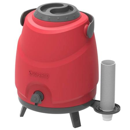Botijão Térmico Garrafa Térmica Aspen 12 Litros 10 horas Vermelho - Soprano Imagem de Botijão Térmico Garrafa Térmica Aspen 12 Litros 10 horas Vermelho - Soprano