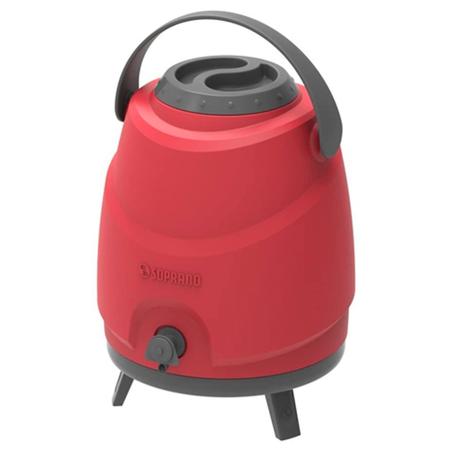 Botijão Térmico Garrafa Térmica Aspen 12 Litros 10 horas Vermelho - Soprano Imagem de Botijão Térmico Garrafa Térmica Aspen 12 Litros 10 horas Vermelho - Soprano