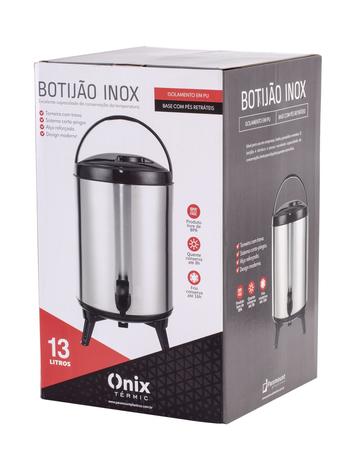 Botijão térmico inox 13,0 litros paramount Imagem de Botijão térmico inox 13,0 litros paramount