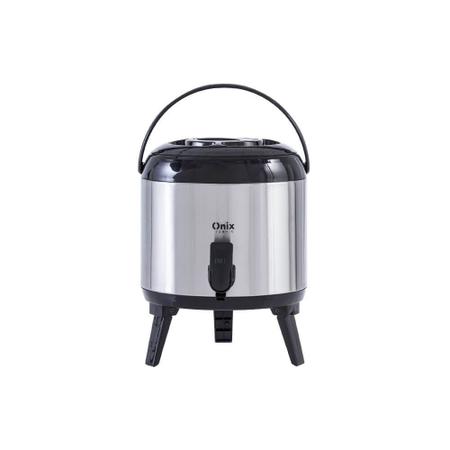 Botijão Térmico Inox 5,5L Café Água Hotel Pousada Restaurant - Paramount Imagem de Botijão Térmico Inox 5,5L Café Água Hotel Pousada Restaurant