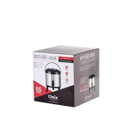 Botijão Térmico Inox 5,5L Café Água Hotel Pousada Restaurant - Paramount Imagem de Botijão Térmico Inox 5,5L Café Água Hotel Pousada Restaurant