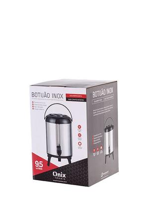 Botijão térmico inox 9,5 litros paramount Imagem de Botijão térmico inox 9,5 litros paramount