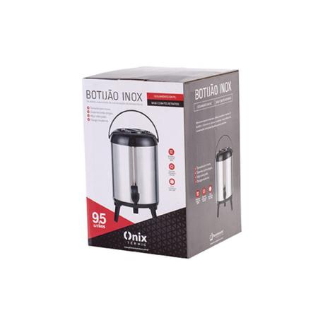 Botijão Térmico Inox 9,5L Café Água Hotel Pousada Restaurant - Paramount Imagem de Botijão Térmico Inox 9,5L Café Água Hotel Pousada Restaurant