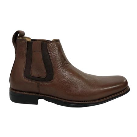 Botina Country Masculina Original Anatomic Gel Couro Cost Café Floater Troy Imagem de Botina Country Masculina Original Anatomic Gel Couro Cost Café Floater Troy