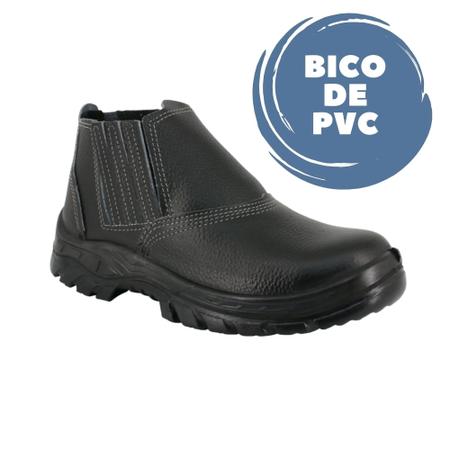 Botina de segurança com bico hotsell de pvc