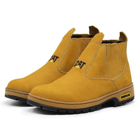 Botina deals masculina caramelo