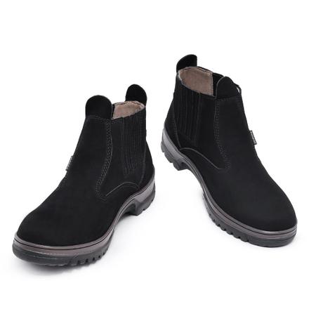 Bota Tênis Masculino Couro Nobuck Original Natural Agropecuária Casual  Resistente Qualidade - JVClay - Bota Masculina - Magazine Luiza