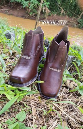 Botina Wrangler El stico Aberto L tex Idere Outros Moda e