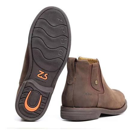 Bota de hotsell couro zebu