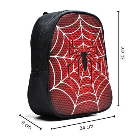 Imagem de Botinha De Led Led Masculino Aranha Meninos Estilo Barato Calce Facil + Mochila