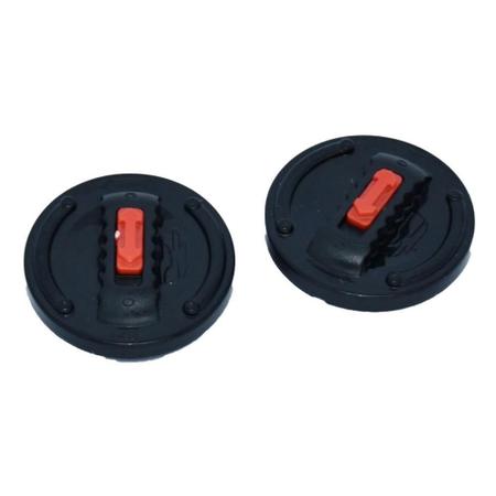 Botões Fixador De Viseira Capacete Ls2 Ff358 Black Blade - Polivisor Imagem de Botões Fixador De Viseira Capacete Ls2 Ff358 Black Blade