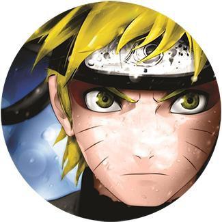 Botton ou imã Rosto naruto