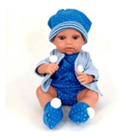 Boneca Boutique Dolls Reborn Menino - Super Toys 474 - Xickos Brinquedos