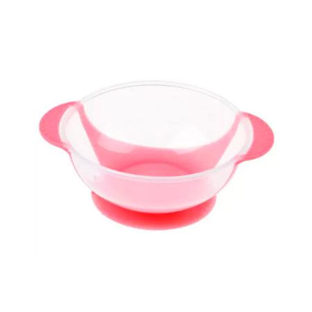 Imagem de Bowl com Ventosa Prato Infantil Rosa - Turminha Guará