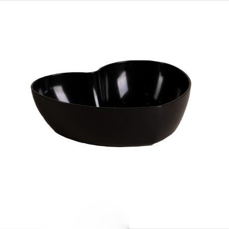 Imagem de Bowl Coracao Le Chef Preto 26X22X7 Cm Sobremesa Petisco Ref