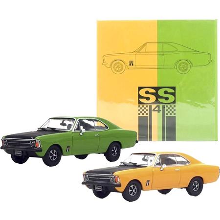 Imagem de Box 2 Miniaturas - 1:64 - Chevrolet Opala SS Coupe (1974) - Series 3 - BR Classics