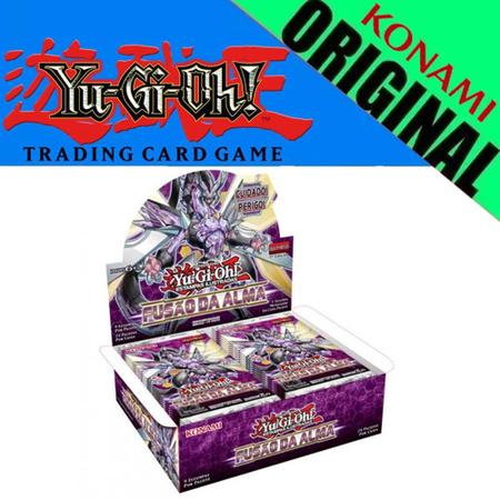 Box 24 Boosters Yu-Gi-Oh! Fusão da Alma Konami Original Carta Cards yugioh  - Deck de Cartas - Magazine Luiza