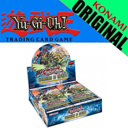 Imagem de Box 24 Boosters Yu-Gi-Oh! Guerreiros do Espírito Konami Original Carta Cards yugioh